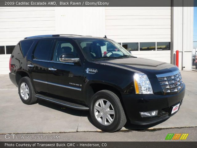 2009 Cadillac Escalade AWD in Black Raven