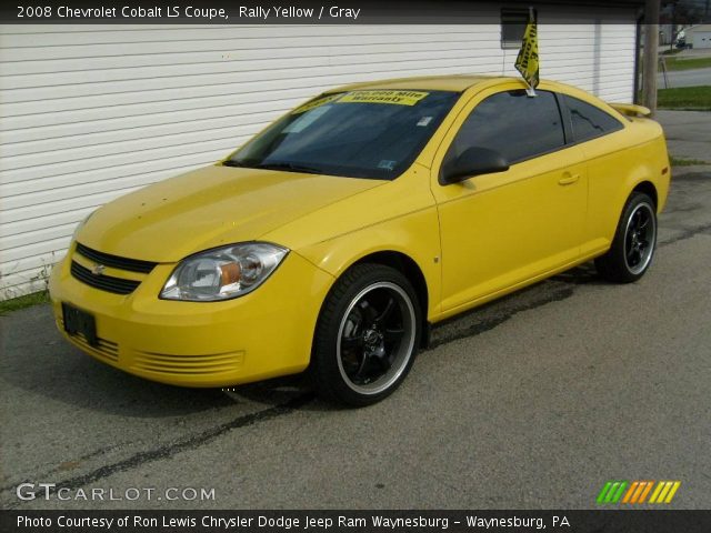 2008 Chevrolet Cobalt LS Coupe in Rally Yellow