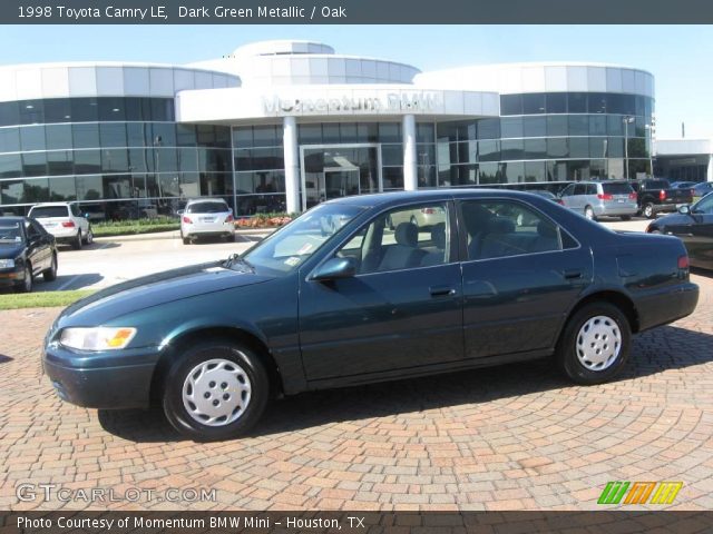 1998 Toyota Camry LE in Dark Green Metallic