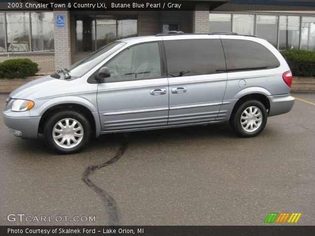 2003 Chrysler Town & Country LXi in Butane Blue Pearl