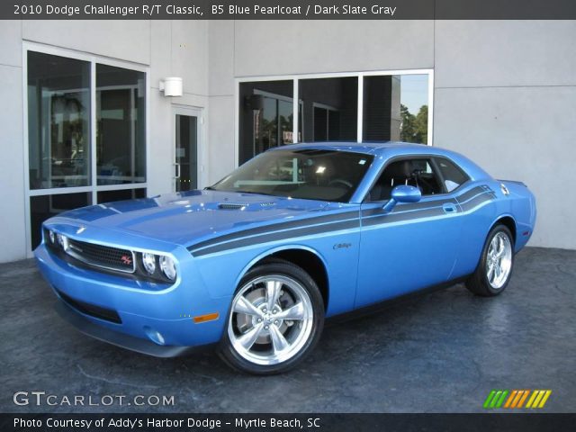 2010 Dodge Challenger R/T Classic in B5 Blue Pearlcoat