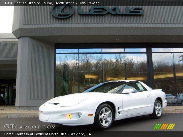 1998 Pontiac Firebird Coupe in Arctic White