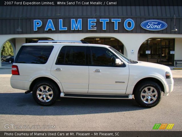 2007 Ford Expedition Limited in White Sand Tri Coat Metallic