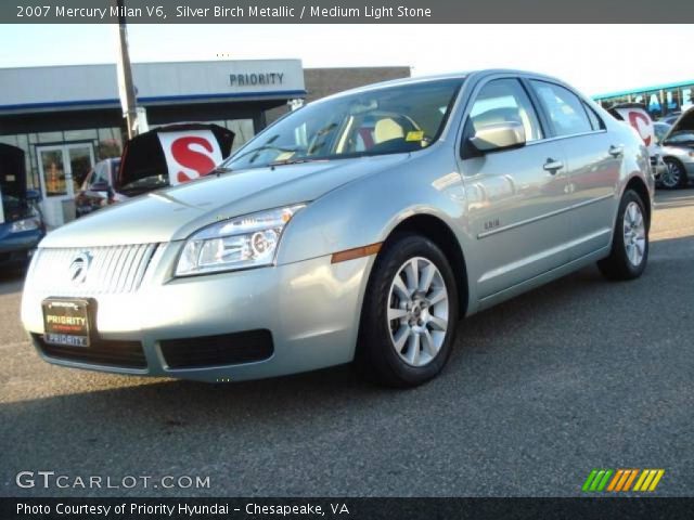 2007 Mercury Milan V6 in Silver Birch Metallic