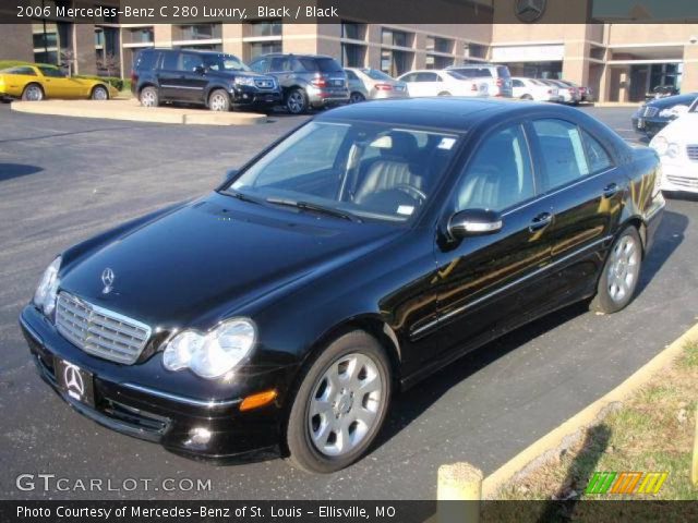 2006 Mercedes-Benz C 280 Luxury in Black