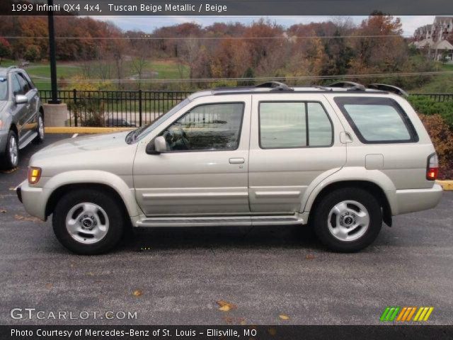 1999 Infiniti QX4 4x4 in Tuscan Beige Metallic
