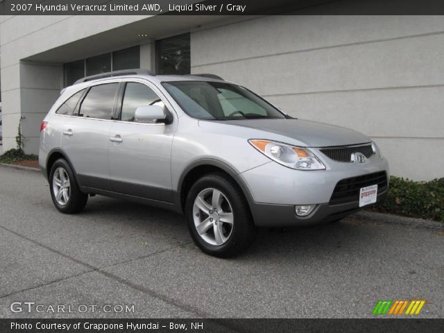 2007 Hyundai Veracruz Limited AWD in Liquid Silver