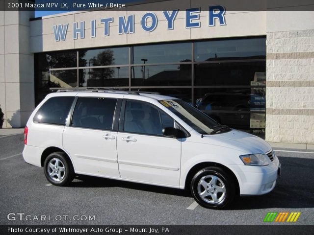 2001 Mazda MPV LX in Pure White