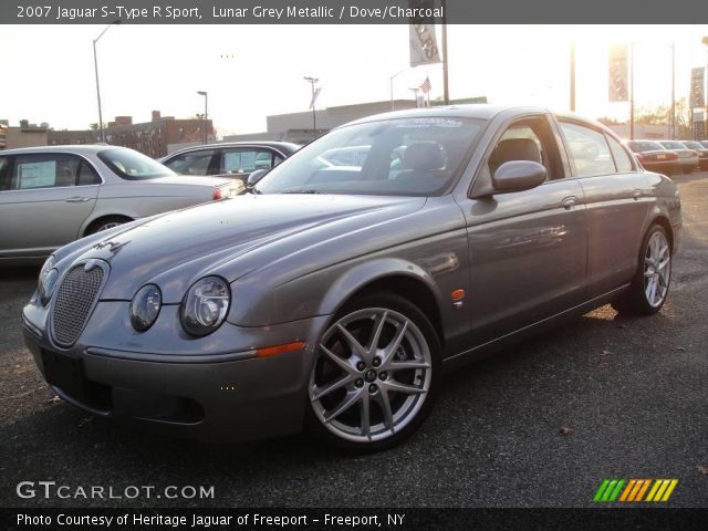 2007 Jaguar S-Type R Sport in Lunar Grey Metallic