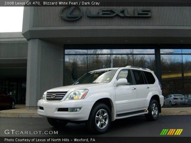 2008 Lexus GX 470 in Blizzard White Pearl