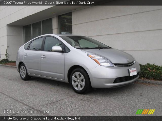 2007 Toyota Prius Hybrid in Classic Silver Metallic