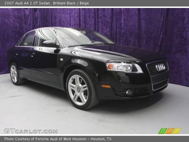 2007 Audi A4 2.0T Sedan in Brilliant Black