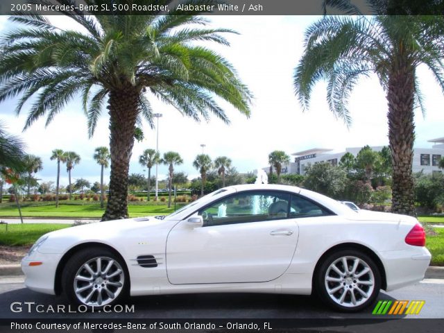 2005 Mercedes-Benz SL 500 Roadster in Alabaster White