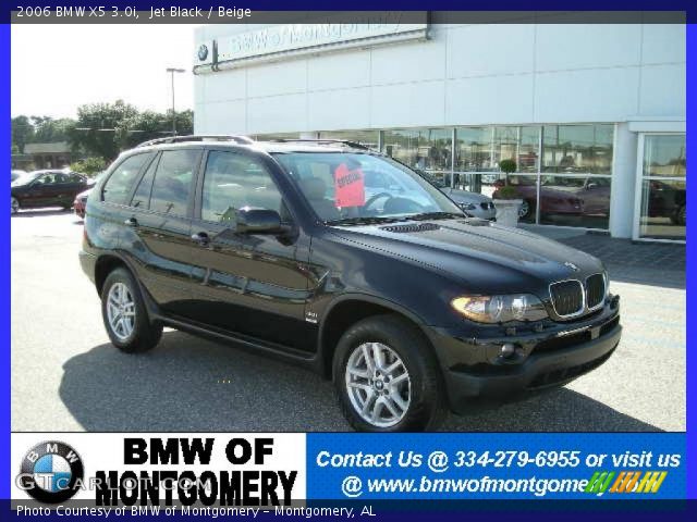 2006 BMW X5 3.0i in Jet Black