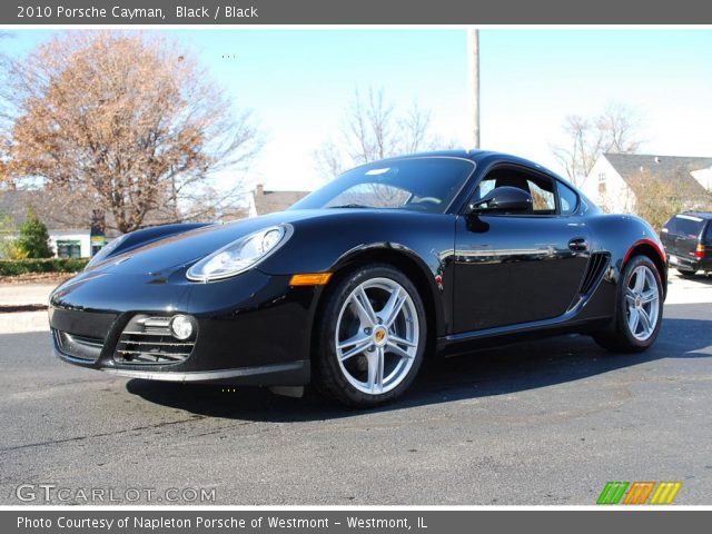 2010 Porsche Cayman  in Black