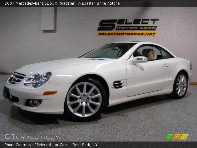 2007 Mercedes-Benz SL 550 Roadster in Alabaster White