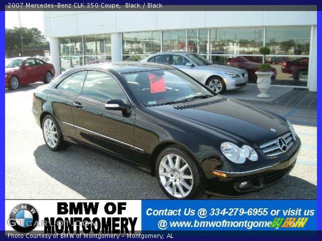 2007 Mercedes-Benz CLK 350 Coupe in Black