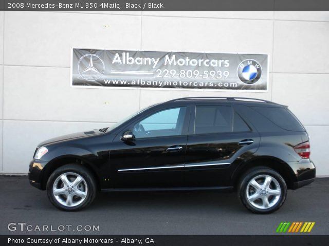 2008 Mercedes-Benz ML 350 4Matic in Black