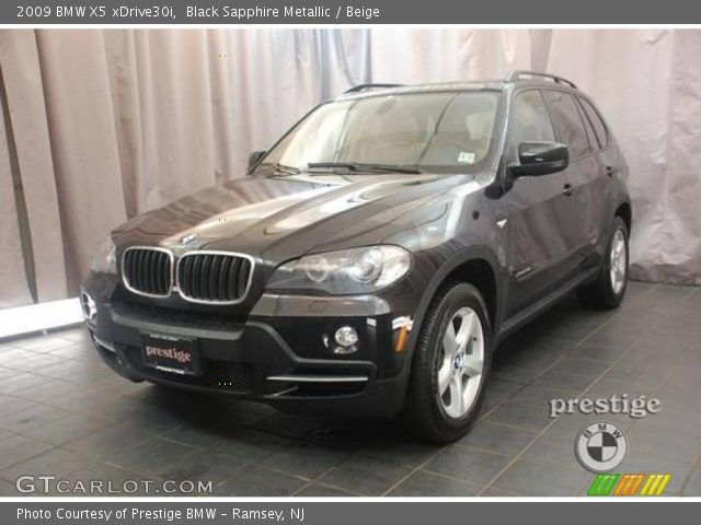 2009 BMW X5 xDrive30i in Black Sapphire Metallic