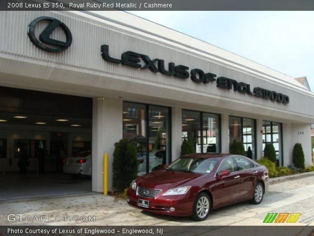 2008 Lexus ES 350 in Royal Ruby Red Metallic