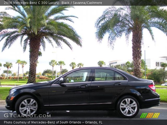 2008 Mercedes-Benz C 300 Luxury in Black