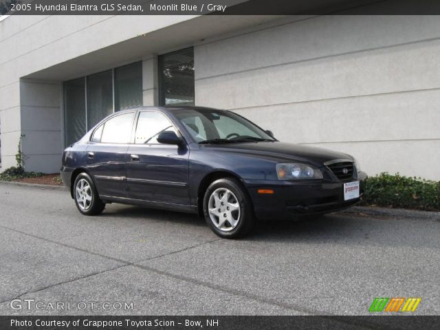 2005 Hyundai Elantra GLS Sedan in Moonlit Blue