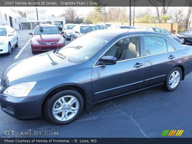 2007 Honda Accord SE Sedan in Graphite Pearl