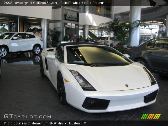 2008 Lamborghini Gallardo Spyder in Balloon White