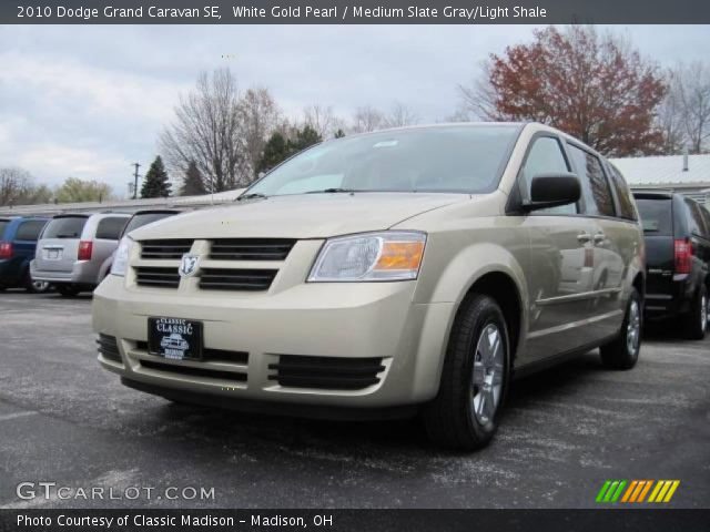 2010 Dodge Grand Caravan SE in White Gold Pearl