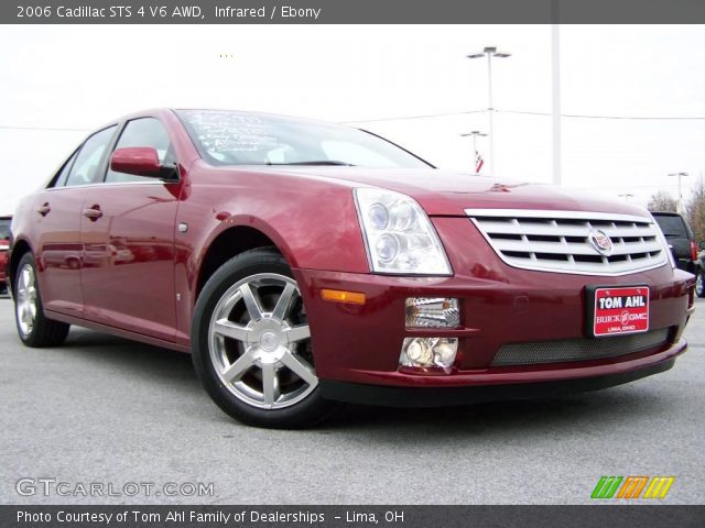 2006 Cadillac STS 4 V6 AWD in Infrared