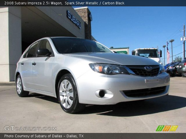 2008 Subaru Impreza 2.5i Wagon in Spark Silver Metallic