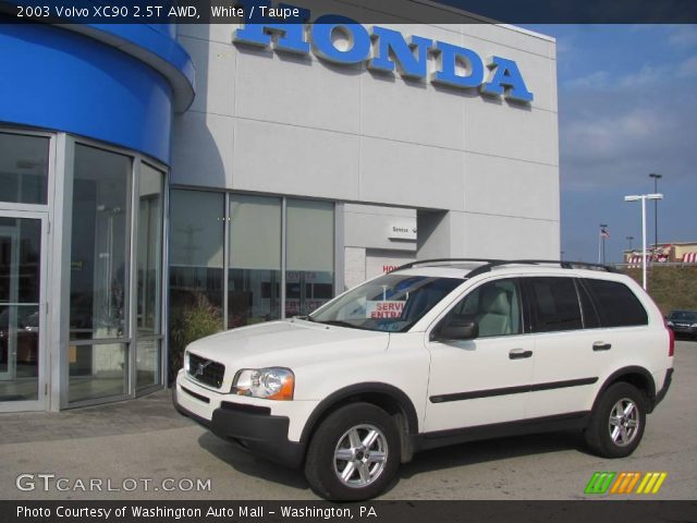 2003 Volvo XC90 2.5T AWD in White