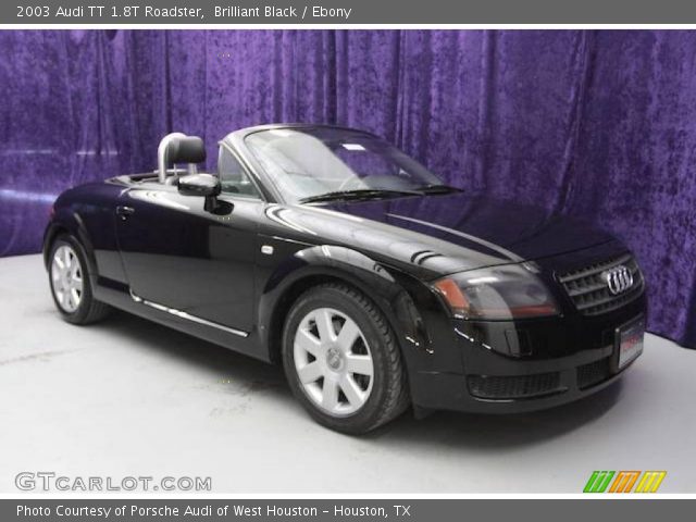 2003 Audi TT 1.8T Roadster in Brilliant Black