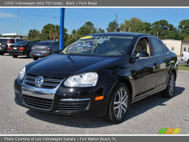 2006 Volkswagen Jetta TDI Sedan in Black
