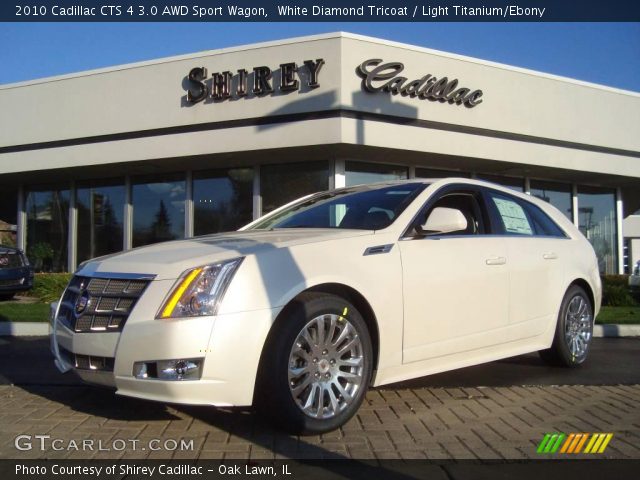 2010 Cadillac CTS 4 3.0 AWD Sport Wagon in White Diamond Tricoat
