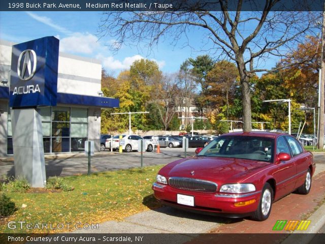 1998 Buick Park Avenue  in Medium Red Metallic