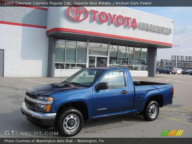 2005 Chevrolet Colorado Regular Cab in Superior Blue Metallic