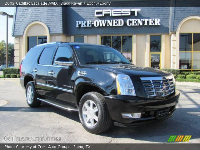 2009 Cadillac Escalade AWD in Black Raven