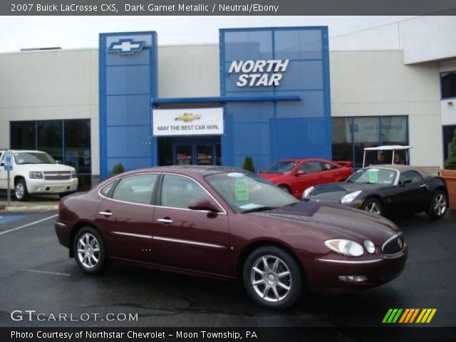2007 Buick LaCrosse CXS in Dark Garnet Metallic