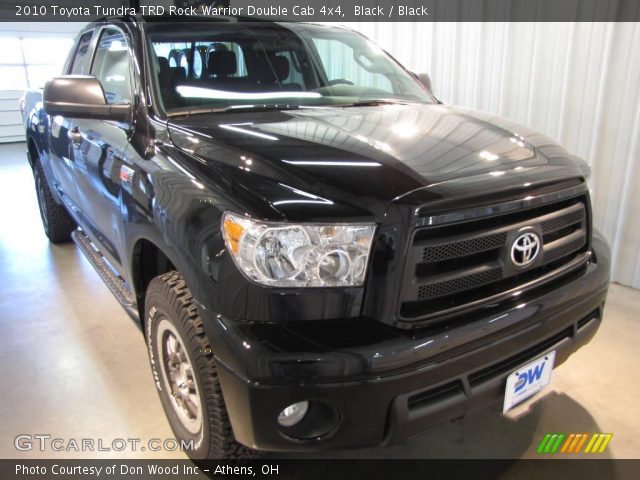 2010 Toyota Tundra TRD Rock Warrior Double Cab 4x4 in Black