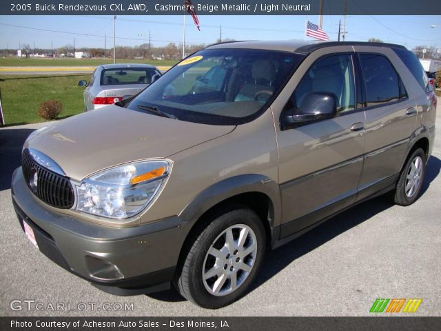 2005 Buick Rendezvous CXL AWD in Cashmere Beige Metallic