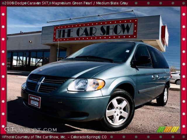 2006 Dodge Caravan SXT in Magnesium Green Pearl