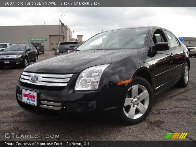 2007 Ford Fusion SE V6 AWD in Black