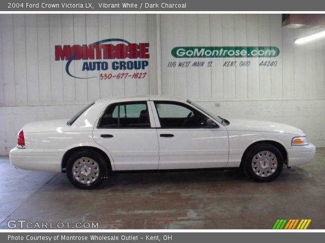 2004 Ford Crown Victoria LX in Vibrant White