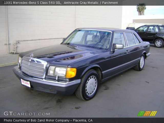 1991 Mercedes-Benz S Class 560 SEL in Anthracite Gray Metallic