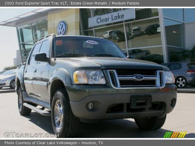 2003 Ford Explorer Sport Trac XLT in Estate Green Metallic