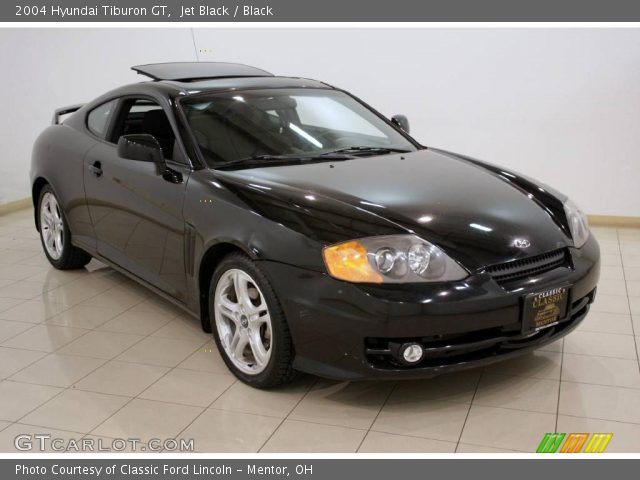 2004 Hyundai Tiburon GT in Jet Black