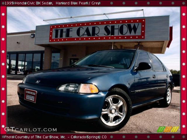 1995 Honda Civic DX Sedan in Harvard Blue Pearl