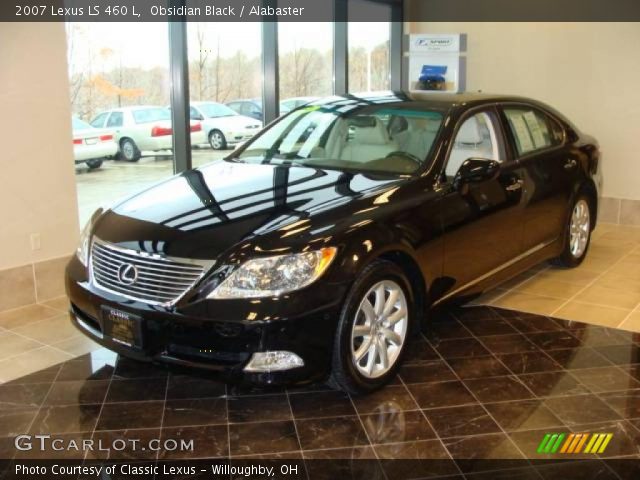 2007 Lexus LS 460 L in Obsidian Black