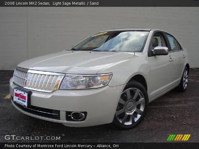 2008 Lincoln MKZ Sedan in Light Sage Metallic